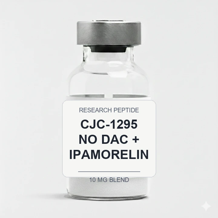CJC-1295 NO DAC + Ipamorelin (10 mg Blend) vial label