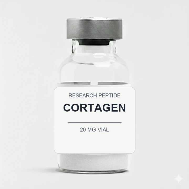 Cortagen (20 mg Vial) vial label