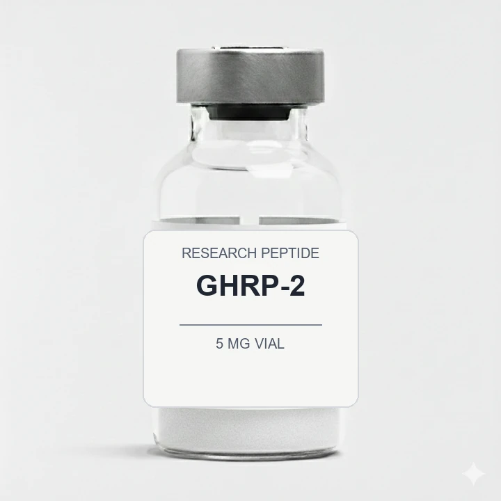 GHRP-2 (5 mg Vial) vial label