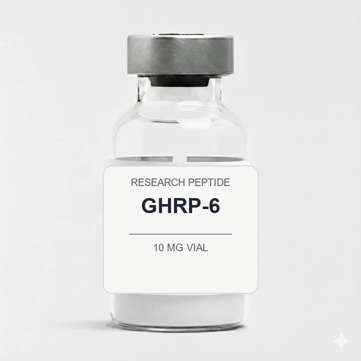 GHRP-6 (10 mg Vial) vial label