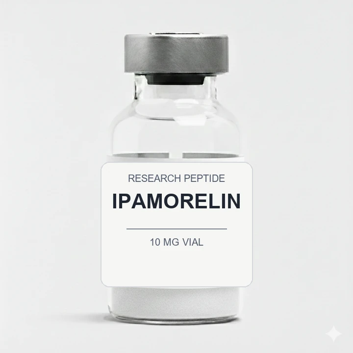 Ipamorelin (10 mg Vial) vial label