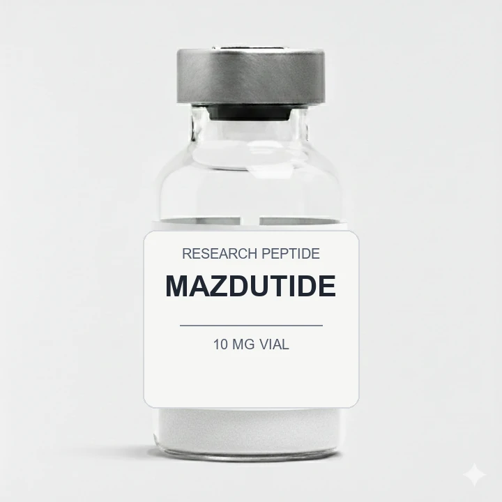 Mazdutide (10 mg Vial) vial label