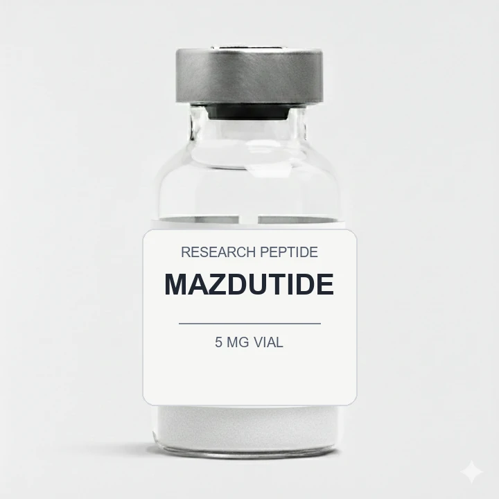 Mazdutide (5 mg Vial) vial label