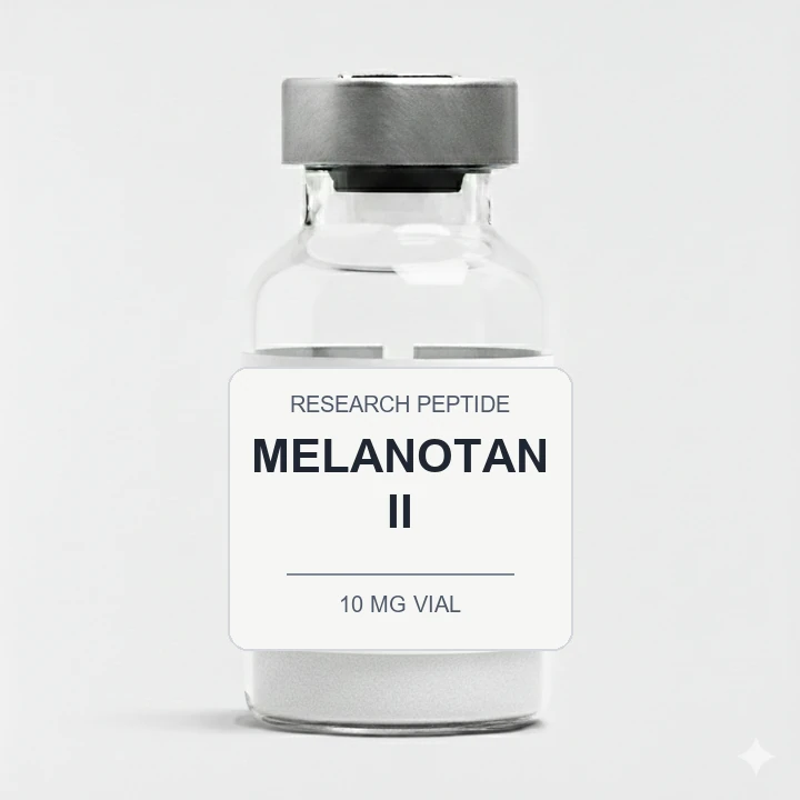 Melanotan II (10 mg Vial) vial label