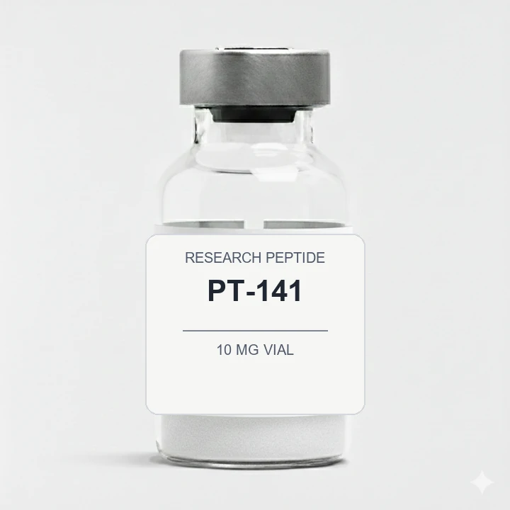 PT-141 (10 mg Vial) vial label