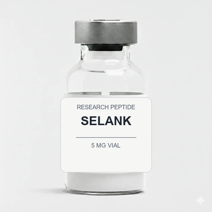 Selank (5 mg Vial) vial label