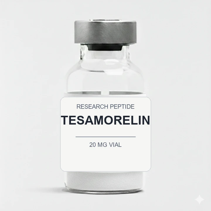 Tesamorelin (20 mg Vial) vial label