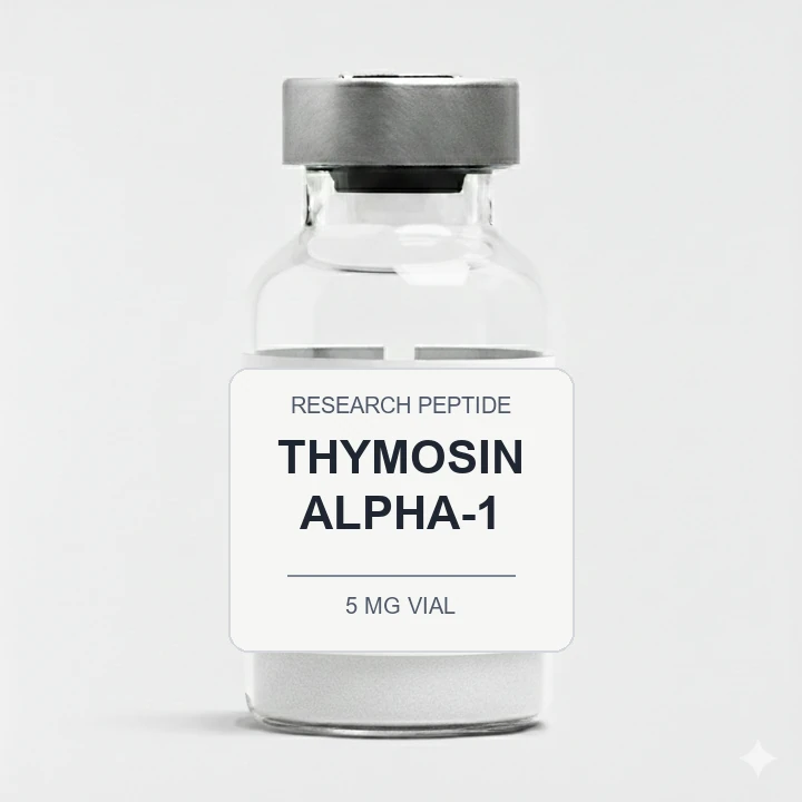 Thymosin Alpha-1 (5 mg Vial) vial label